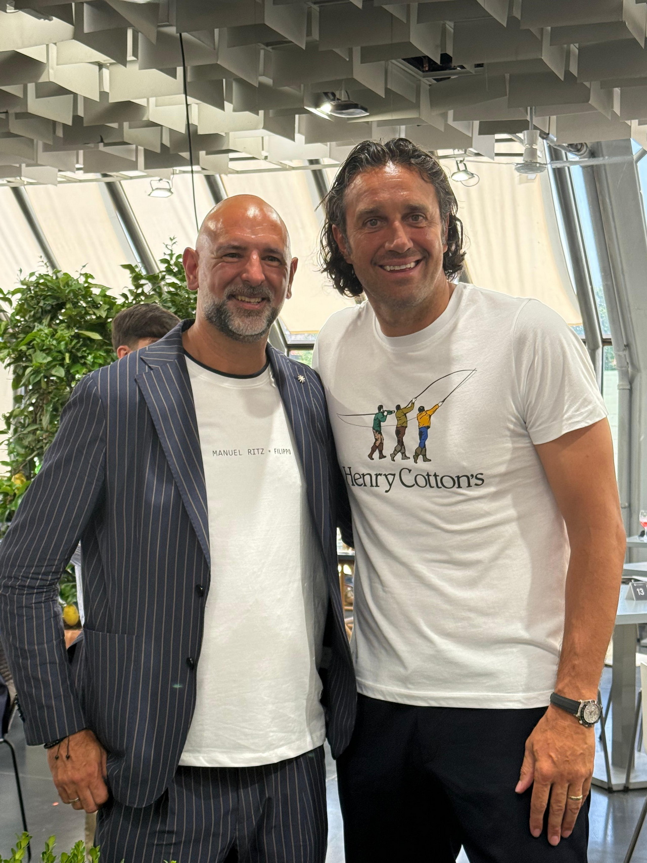 Filippo con Toni